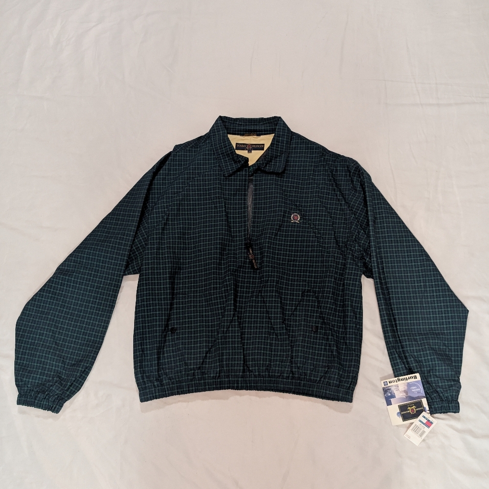 Tommy Hilfiger Dark Blue Checkered Jacket